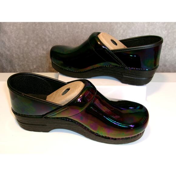 NIB Dansko Petrol Patent Nursing Clogs EU 39 US 8.5-9 - Picture 1 of 10